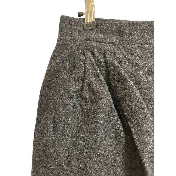 Vintage JG Hook Gray Women's Wool Blend Pants - Size 8 - Picture 5 of 6